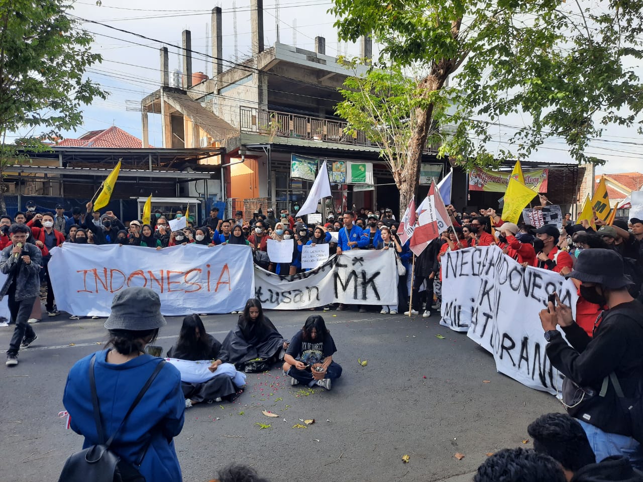 Demo Putusan MK di Banyuwangi