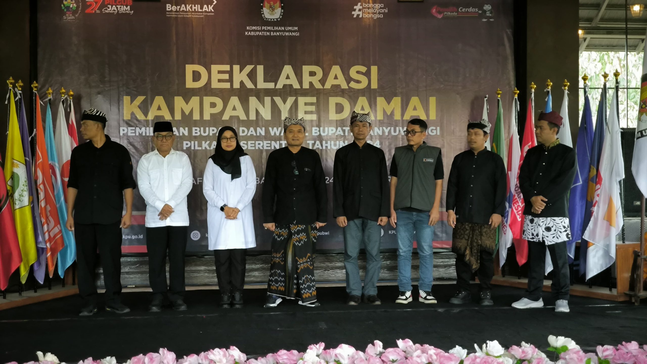 Deklarasi Kampanye Damai Pilkada Banyuwangi