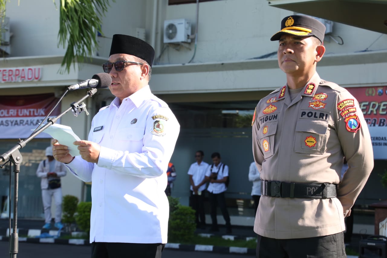 Banyuwangi Persiapkan 674 Personel Gabungan untuk Mengamankan 227 Obyek Vital Lebaran